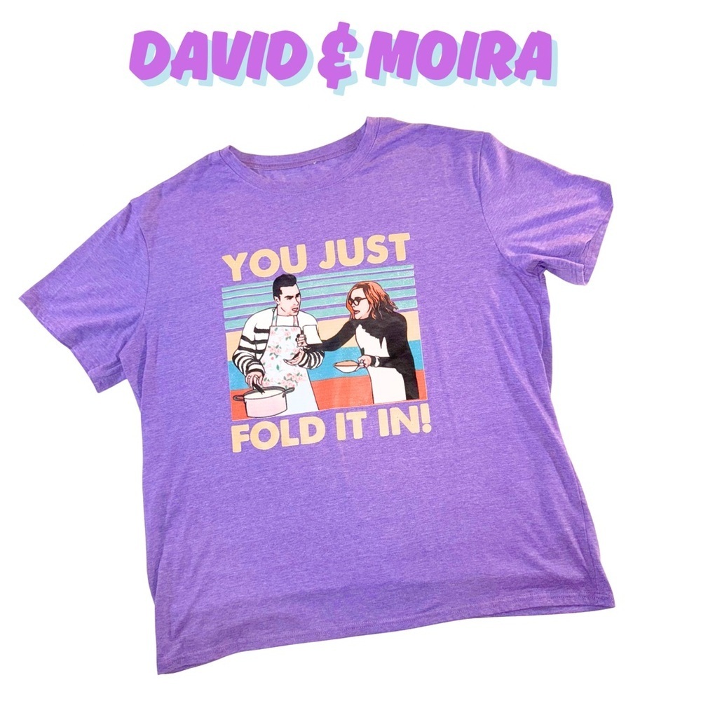 Source Unknown Purple Graphic Tee